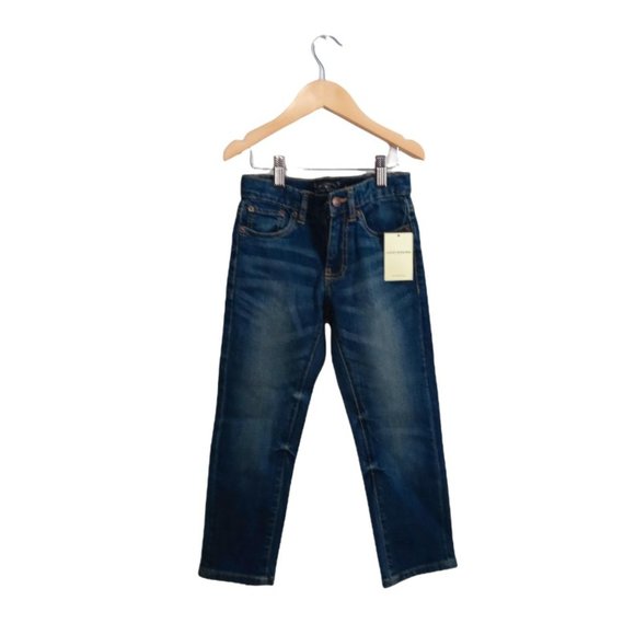 Lucky Brand Boys' 5-Pocket Classic  Straight Jeans - Picture 1 of 2
